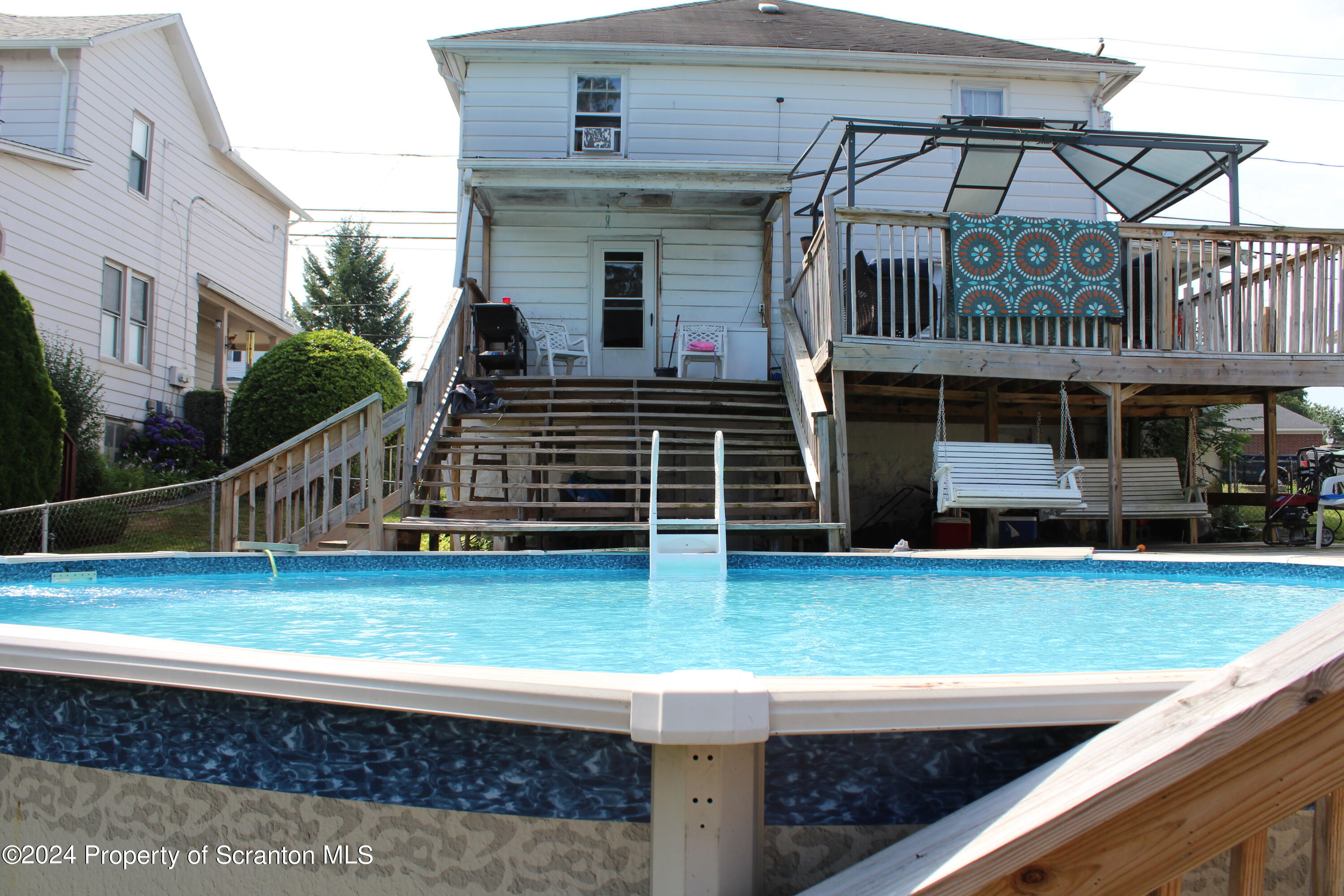 45 Main Street Inkerman, PA 18640 - Photo 31 of 52 Back Deck