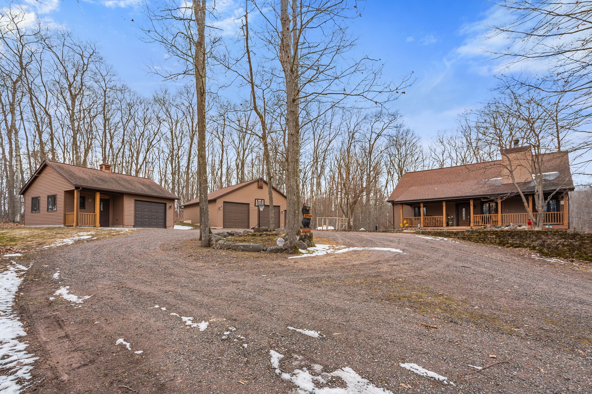 1388 West Town Hall Road Springbrook, WI 54875 - Photo 1 of 55 Private & charming 4 bedroom home on 15 acres with a pond.