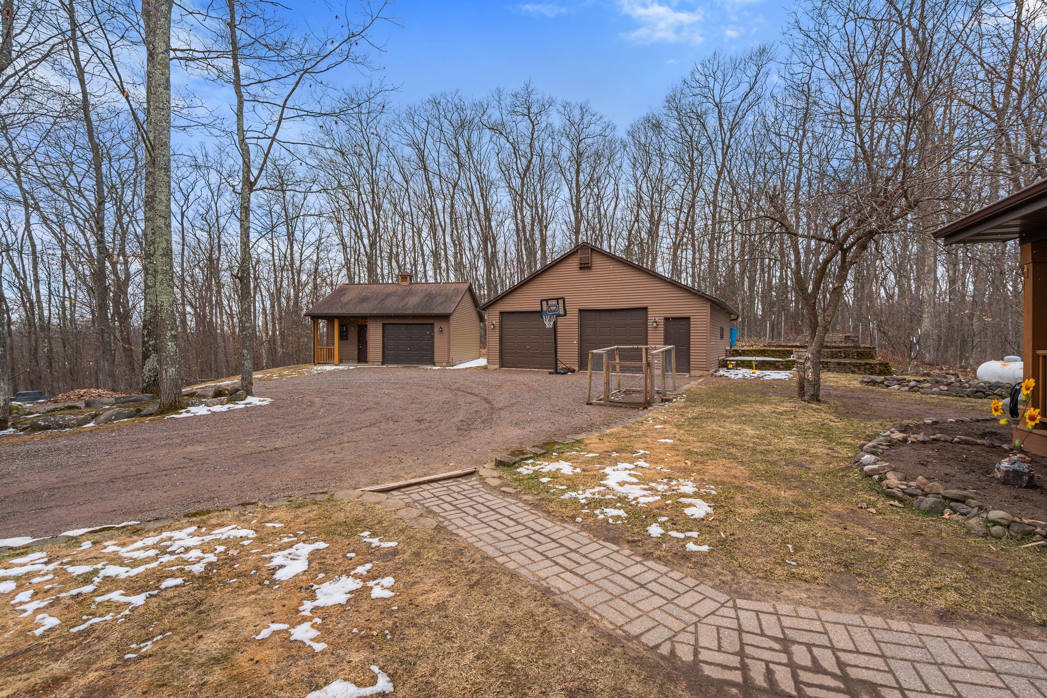 1388 West Town Hall Road Springbrook, WI 54875 - Photo 34 of 55 3 car garage for all your storage needs to also include a heated and insulated workshop.