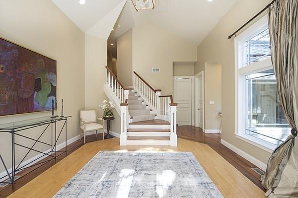 100 Westcliff Road Weston, MA 02493 - Photo 17 of 42 a view of entryway and hall with wooden floor