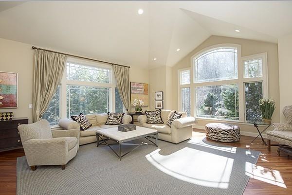100 Westcliff Road Weston, MA 02493 - Photo 7 of 42 a living room with furniture and a large window