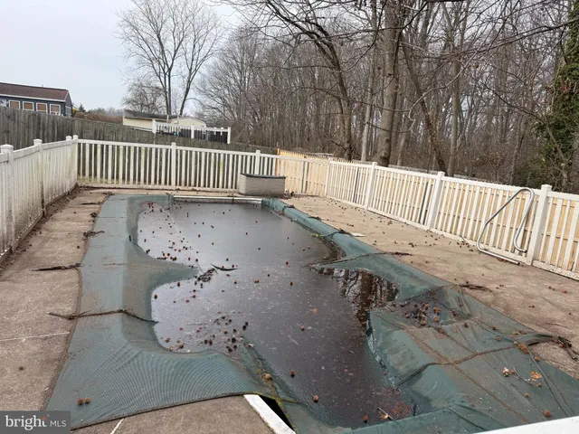 a view of backyard with trees