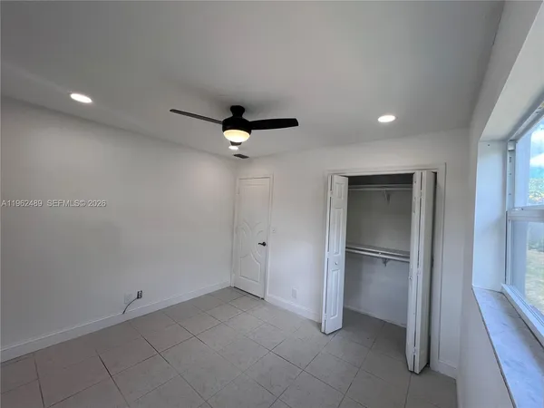 a view of empty room