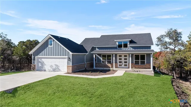 front view of house with a yard