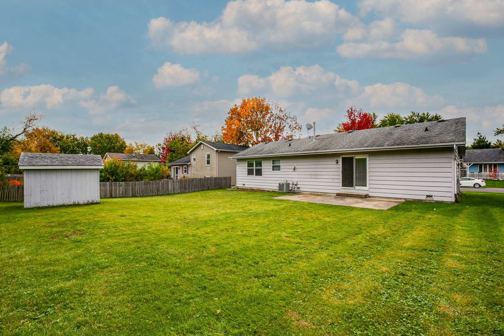 103 Quail Run Lake In The Hills, IL 60156 - Photo 17 of 25 a view of a house with a backyard