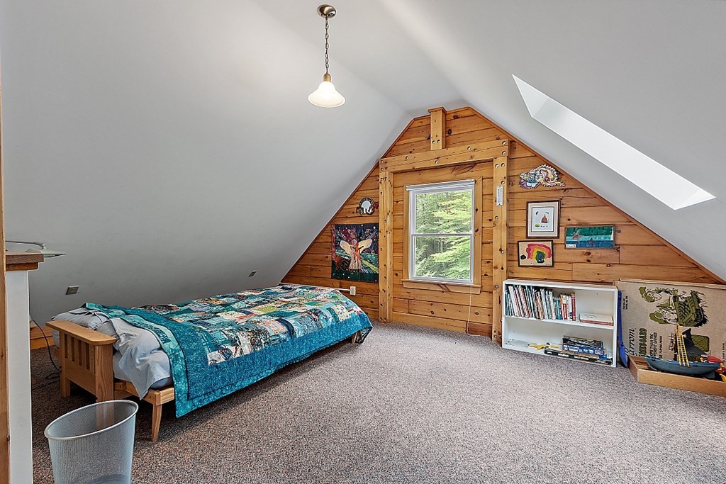 136 Wendell Road Warwick, MA 01378 - Photo 20 of 31 a bedroom with bed and a window