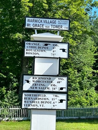 136 Wendell Road Warwick, MA 01378 - Photo 31 of 31 a view of sign board