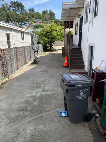 a view of outdoor space and deck