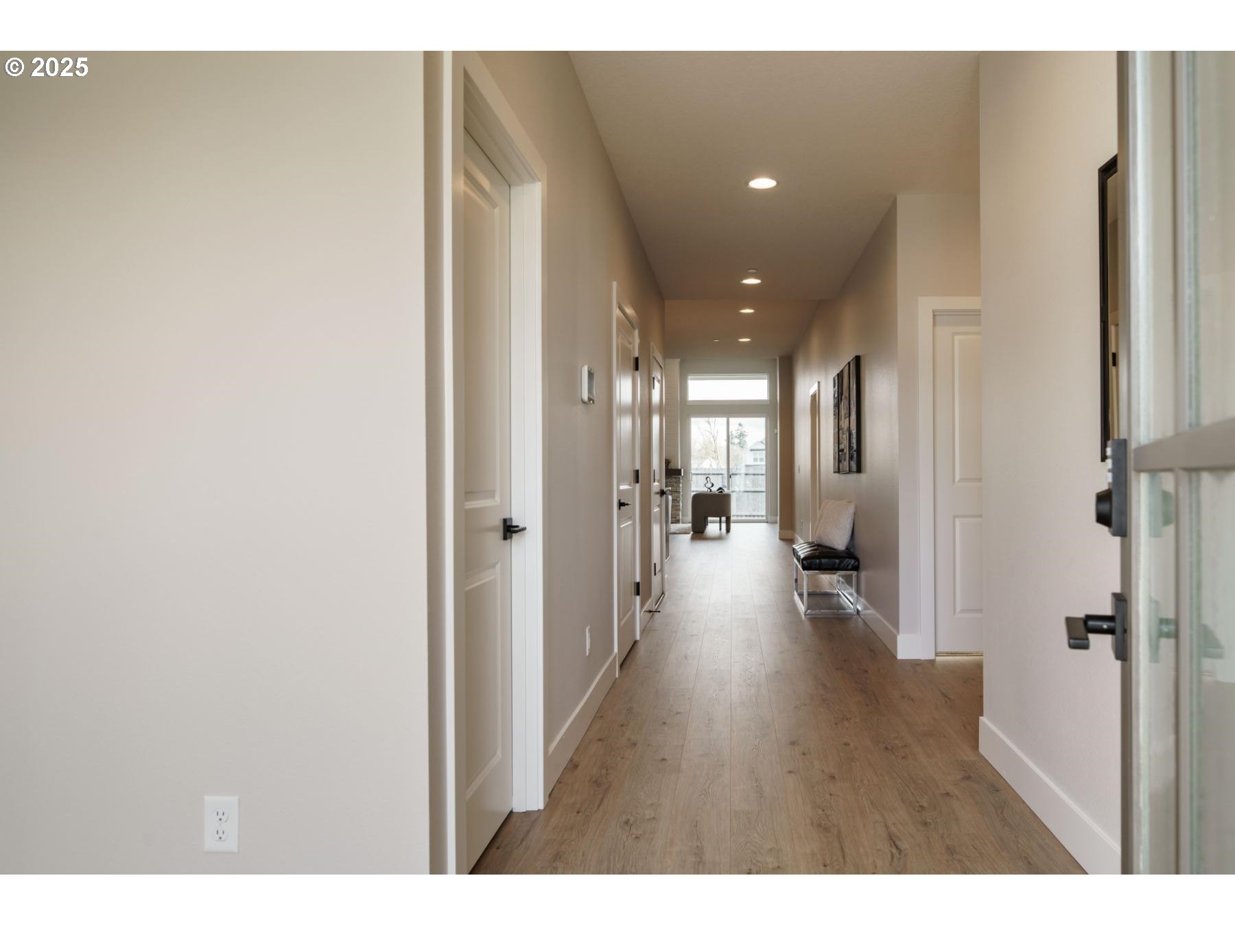 1126 South 46th Place Ridgefield, WA 98642 - Photo 16 of 43 a view of hallway with wooden floor
