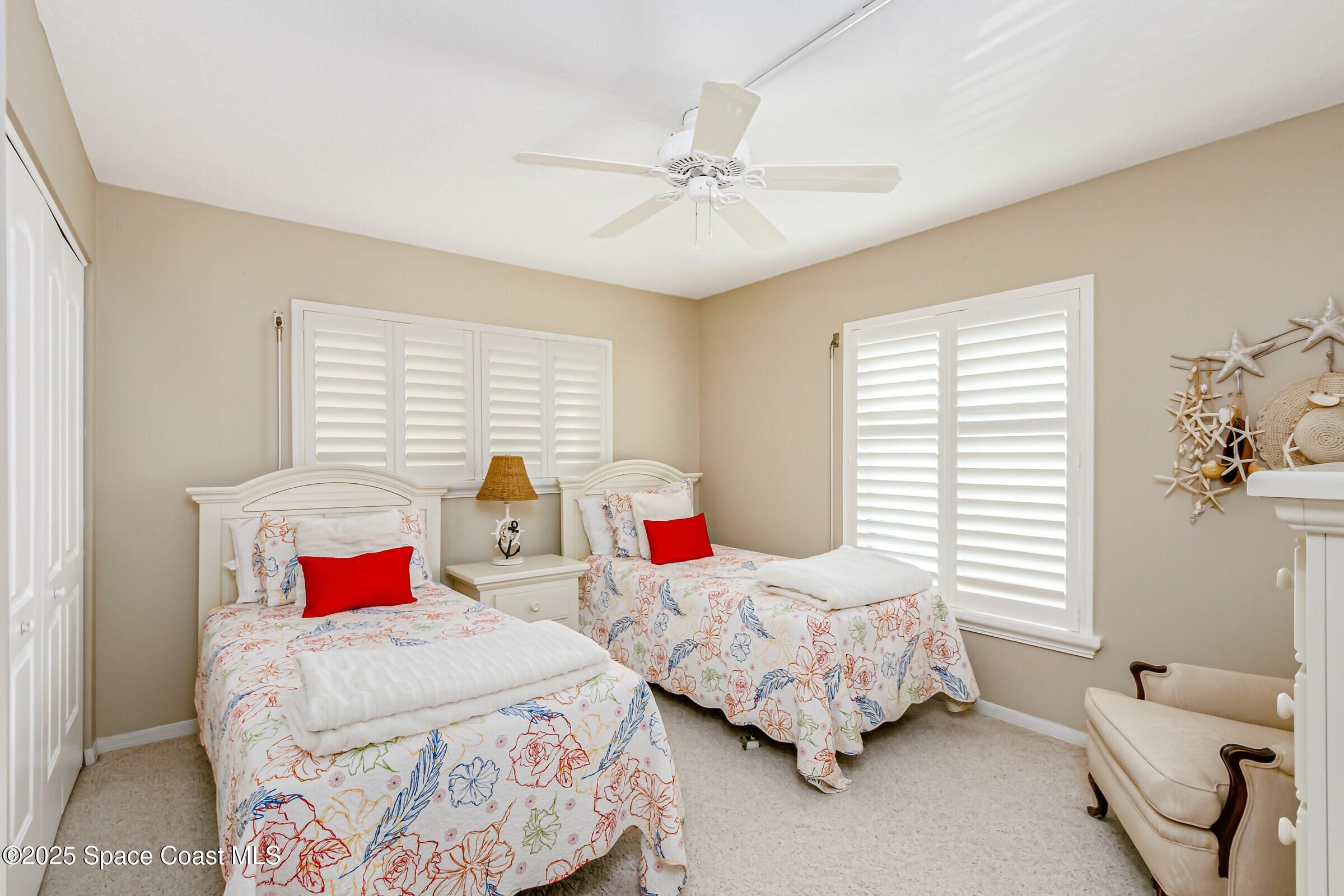 3060 North Atlantic Ave Corner, Unit 301 Cocoa Beach, FL 32931 - Photo 30 of 60 Third Bedroom
