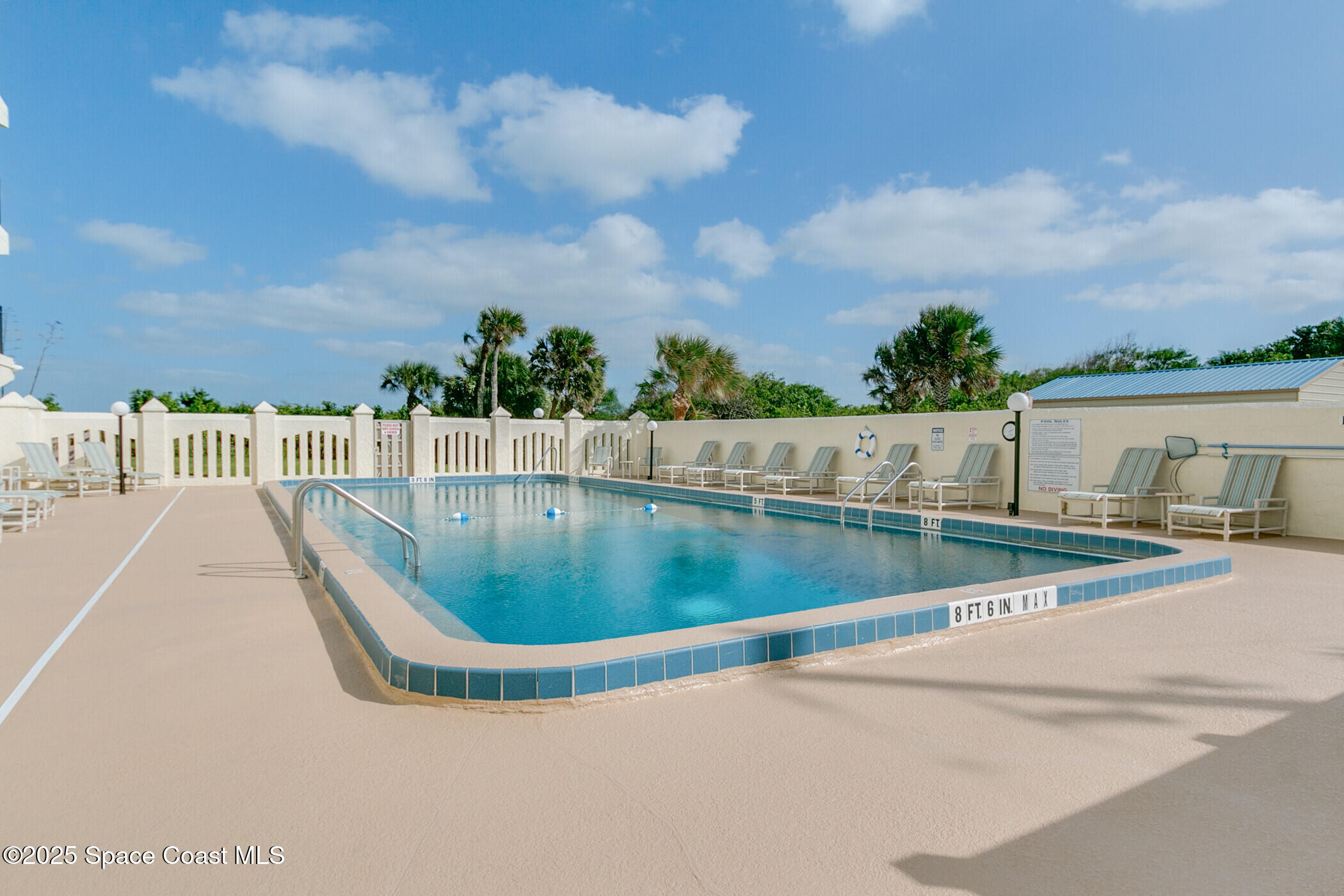 3060 North Atlantic Ave Corner, Unit 301 Cocoa Beach, FL 32931 - Photo 41 of 60 Heated Pool