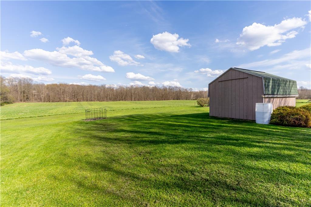 946 Crouser School Road Sandy Lake, PA 16145 - Photo 8 of 41 a view of a back yard