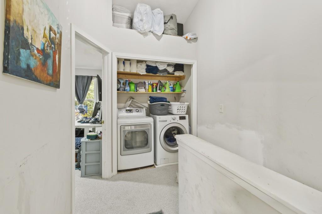 3509 Mt Vernon Circle Atlanta, GA 30340 - Photo 19 of 20 a utility room with dryer and washer