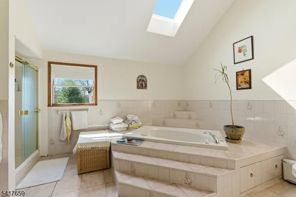 a living room with furniture and window