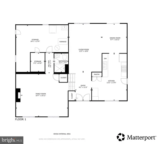 a picture of a floor plan