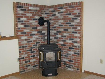 1617 Legion Road Gilbert, PA 18331 - Photo 10 of 13 Pellet Stove in Family Room