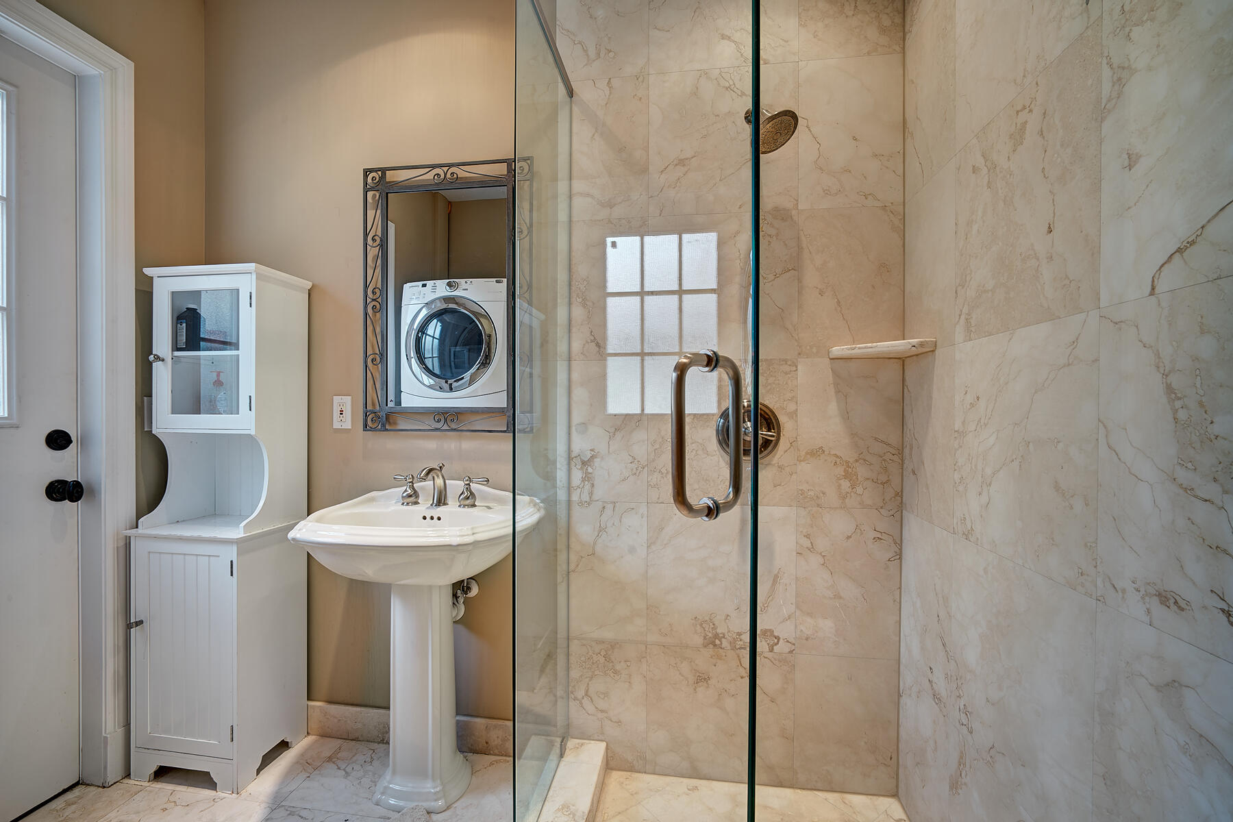 860 Northeast 79th Street Boca Raton, FL 33487 - Photo 43 of 109 a bathroom with a sink and mirror