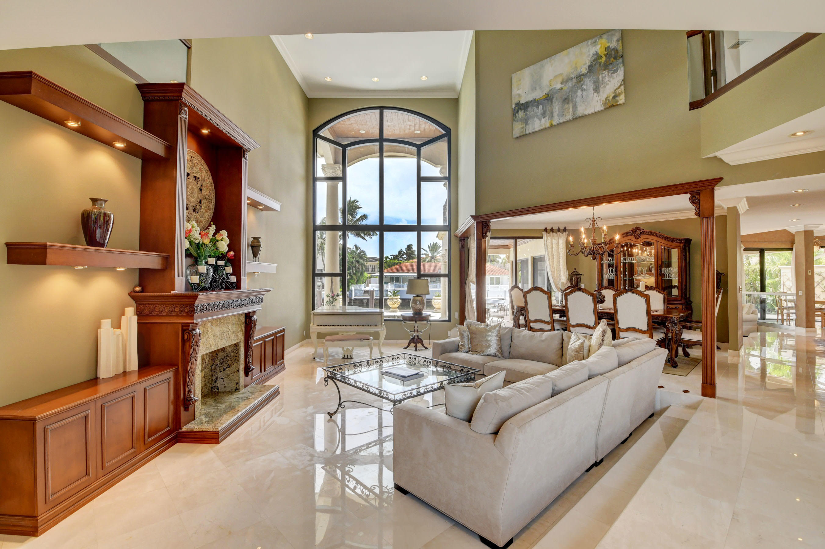 860 Northeast 79th Street Boca Raton, FL 33487 - Photo 10 of 109 a living room with furniture and a large window