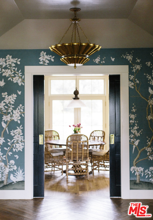 4646 Via Roblada Santa Barbara, CA 93110 - Photo 6 of 36 a room with chandelier fan and window