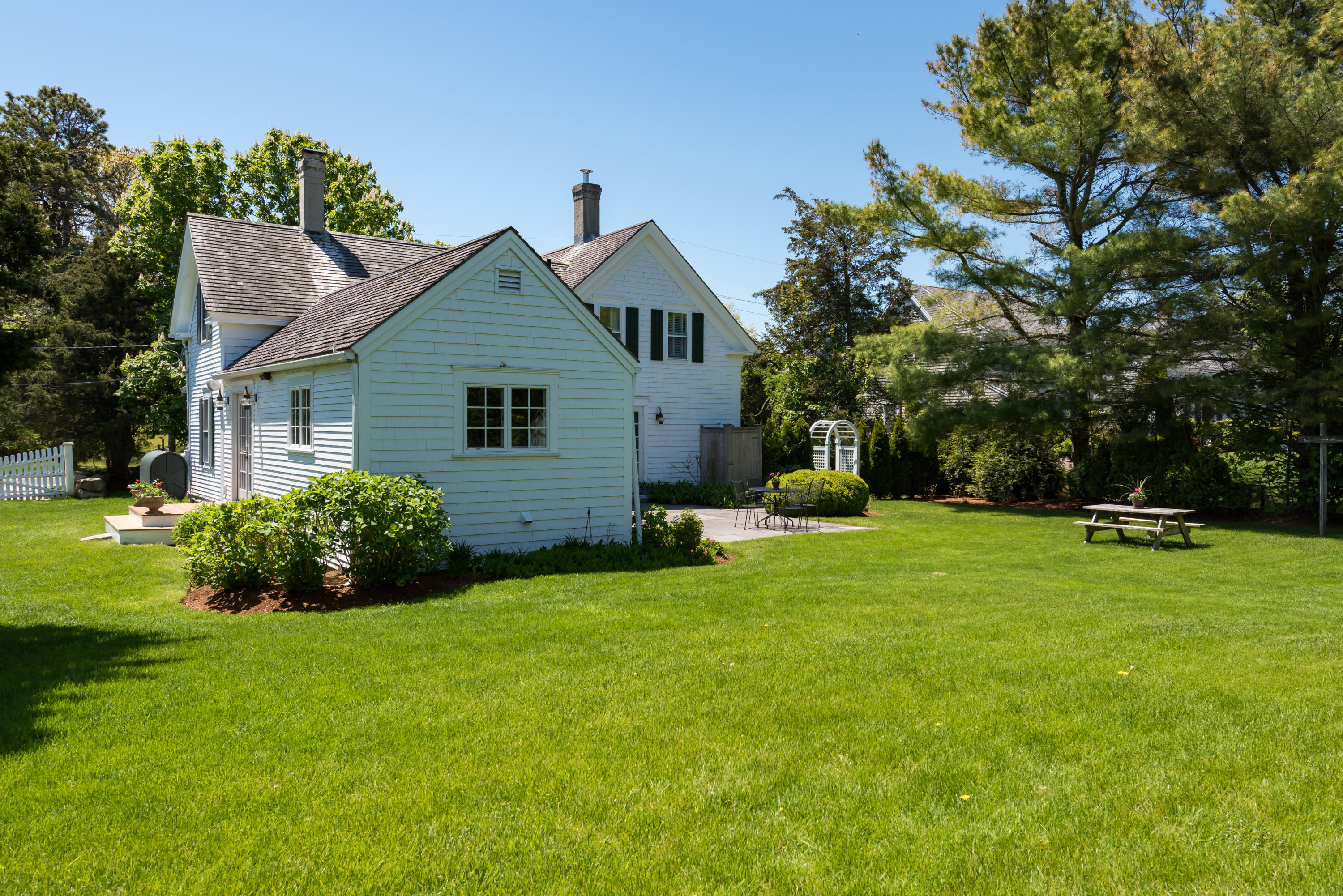 8 Gorham Road Harwich, MA 02645 - Photo 25 of 33 a view of a house with a garden