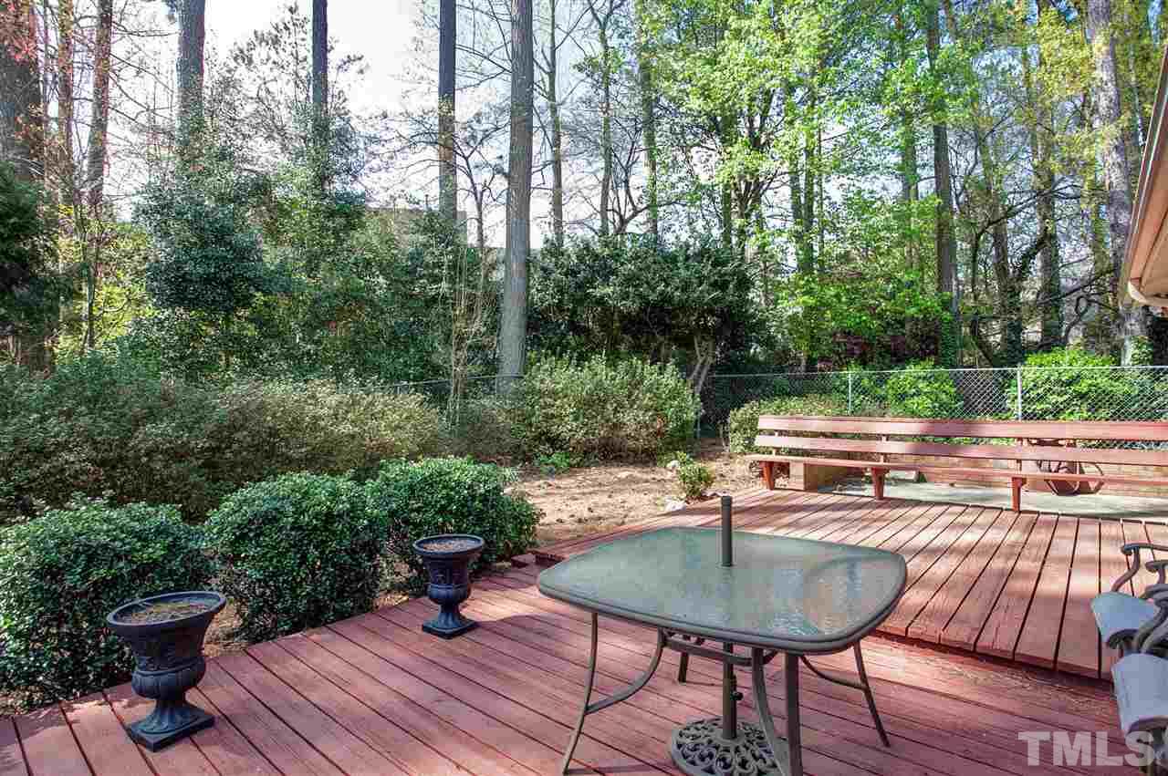 730 Hardimont Road Raleigh, NC 27609 - Photo 19 of 19 a view of a chairs and table on the deck