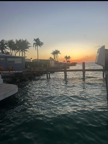 a view of roof deck with seating space
