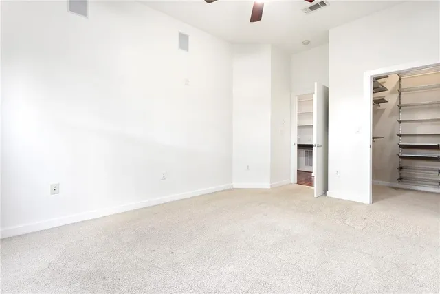 a view of empty room