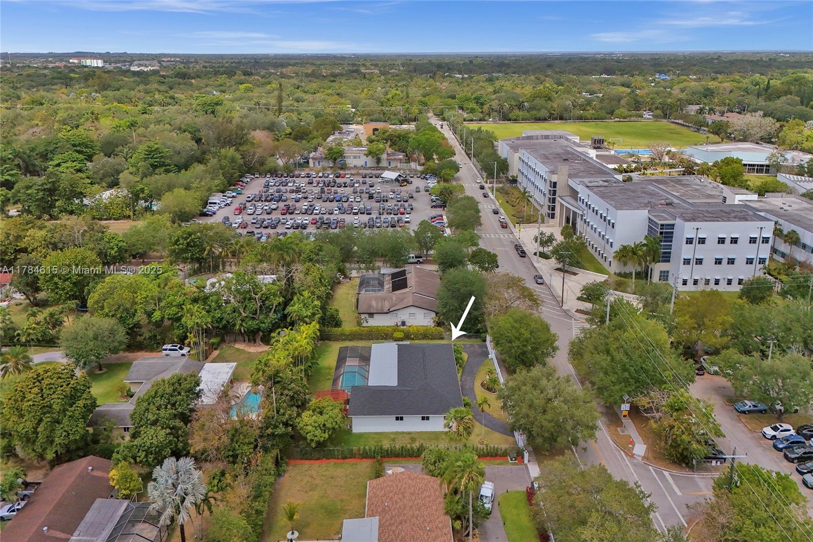 7360 Southwest 120th Street Pinecrest, FL 33156 - Photo 61 of 68 an aerial view of multiple house