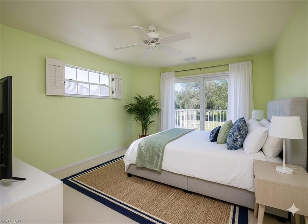 808 Rue Deville, Unit 35 Naples, FL 34108 - Photo 12 of 20 Virtually Staged 2nd floor 2nd master ensuite
