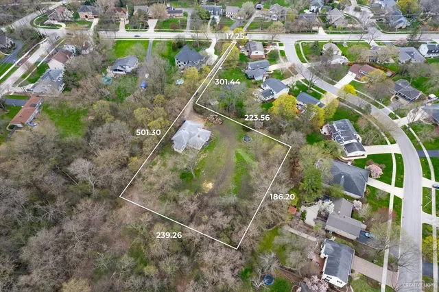 a bird view of building