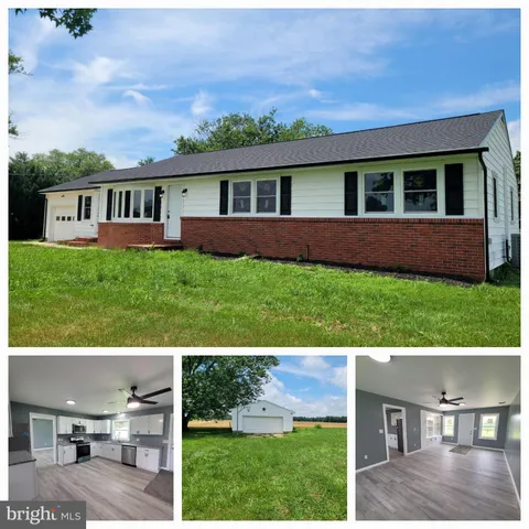 a view front of house with a yard