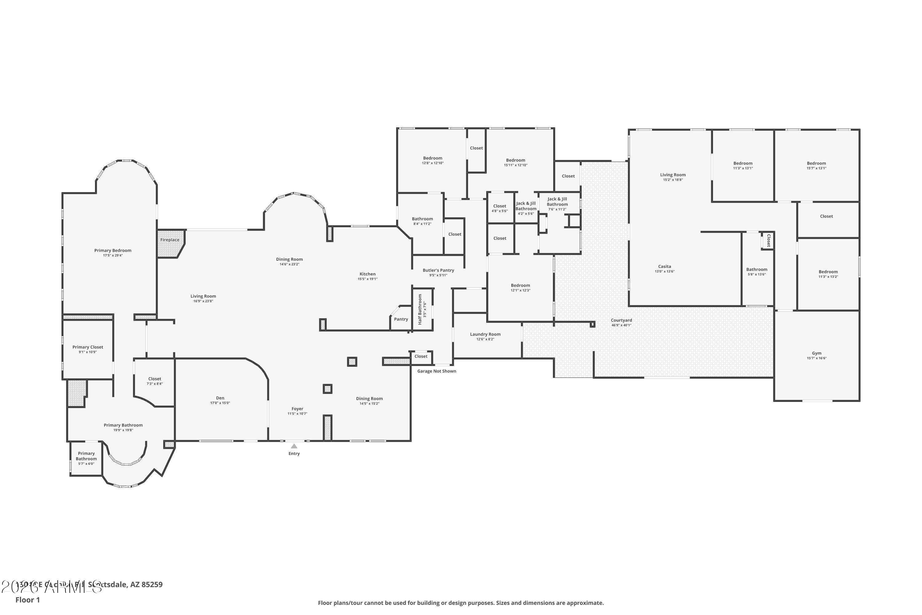 13044 East Cochise Road Scottsdale, AZ 85259 - Photo 45 of 46 1-floor-1