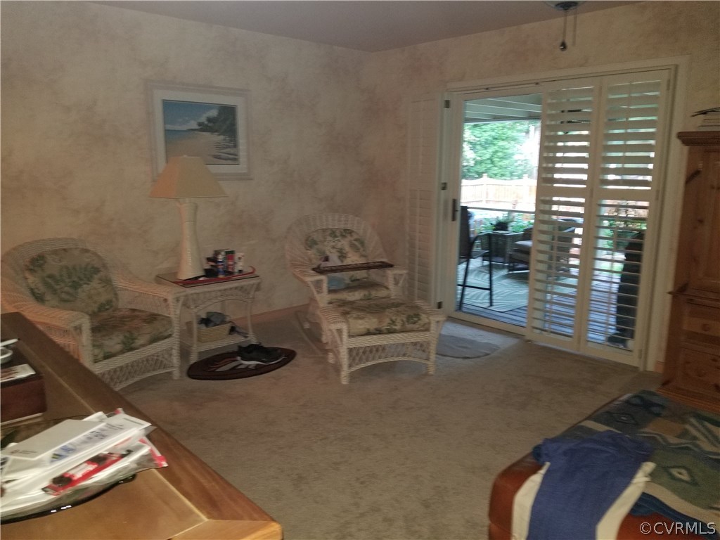 405 Rivers Bend Circle Chester, VA 23836 - Photo 22 of 33 Master Bedroom sitting area, door to porch