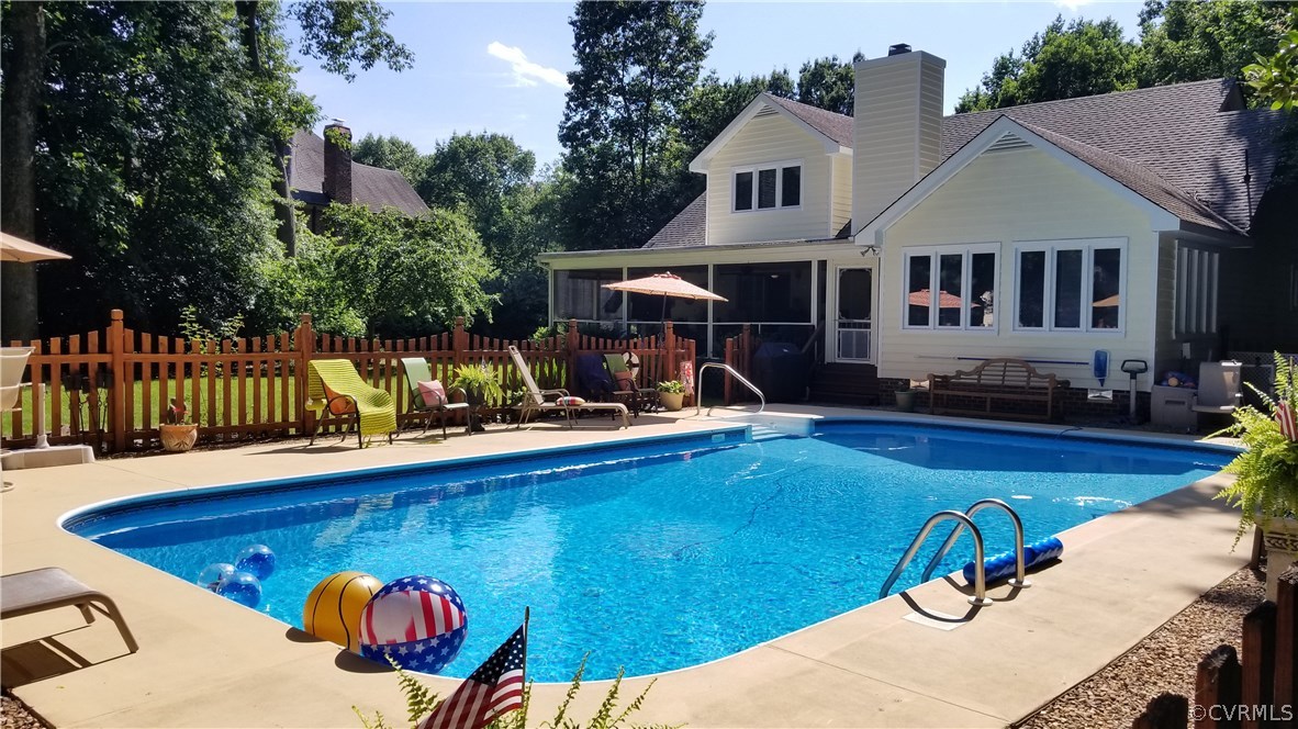 405 Rivers Bend Circle Chester, VA 23836 - Photo 3 of 33 20 x 40 In-Ground pool