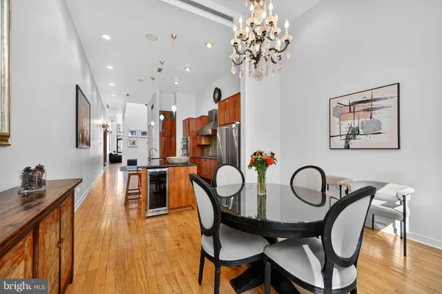 front of a building with potted plants
