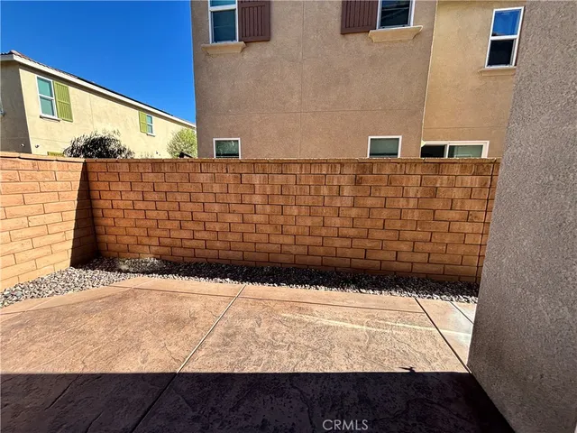 a view of wooden door