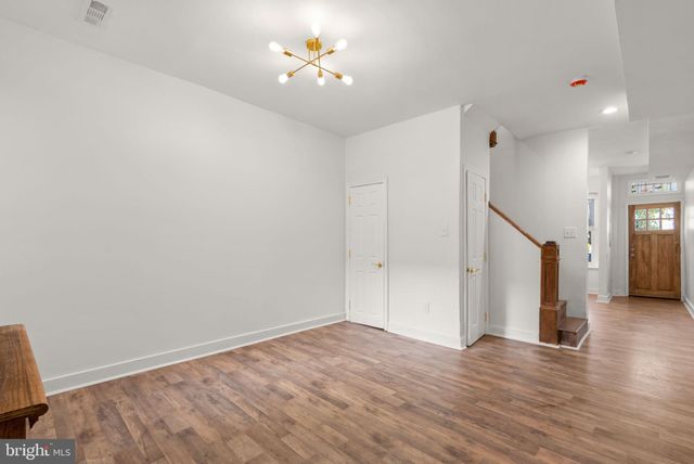 wooden floor in an empty room