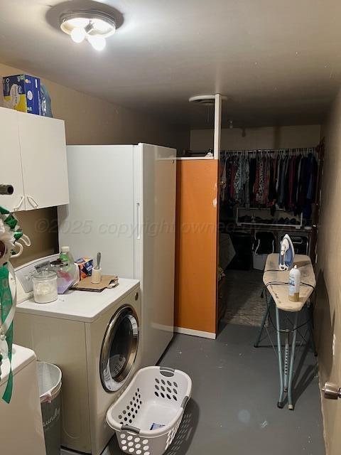 622 North 14th Street Memphis, TX 79245 - Photo 16 of 29 a utility room with dryer and washer
