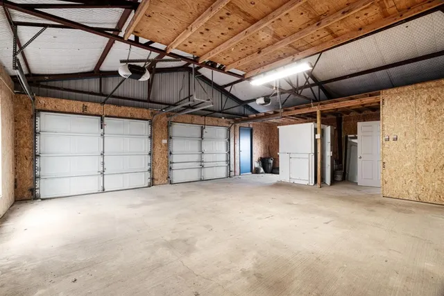 a backyard of a house