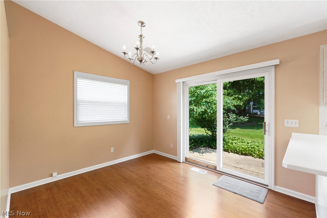 1763 Richmond Road Lyndhurst, OH 44124 - Photo 16 of 34 Access to lovely green space from eat in kitchen