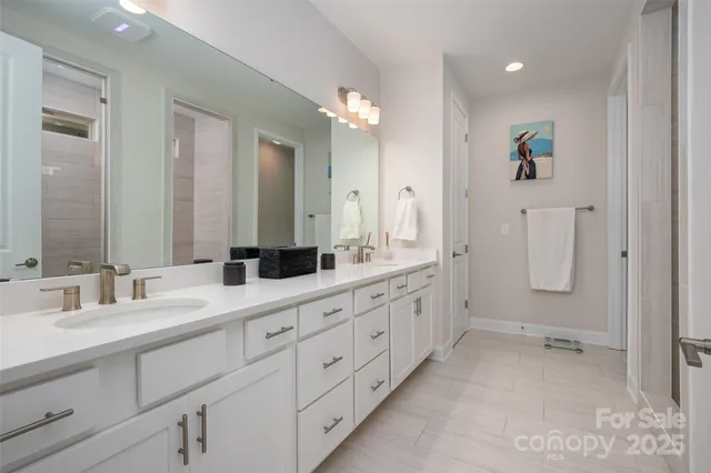 a view of a backyard with swimming pool