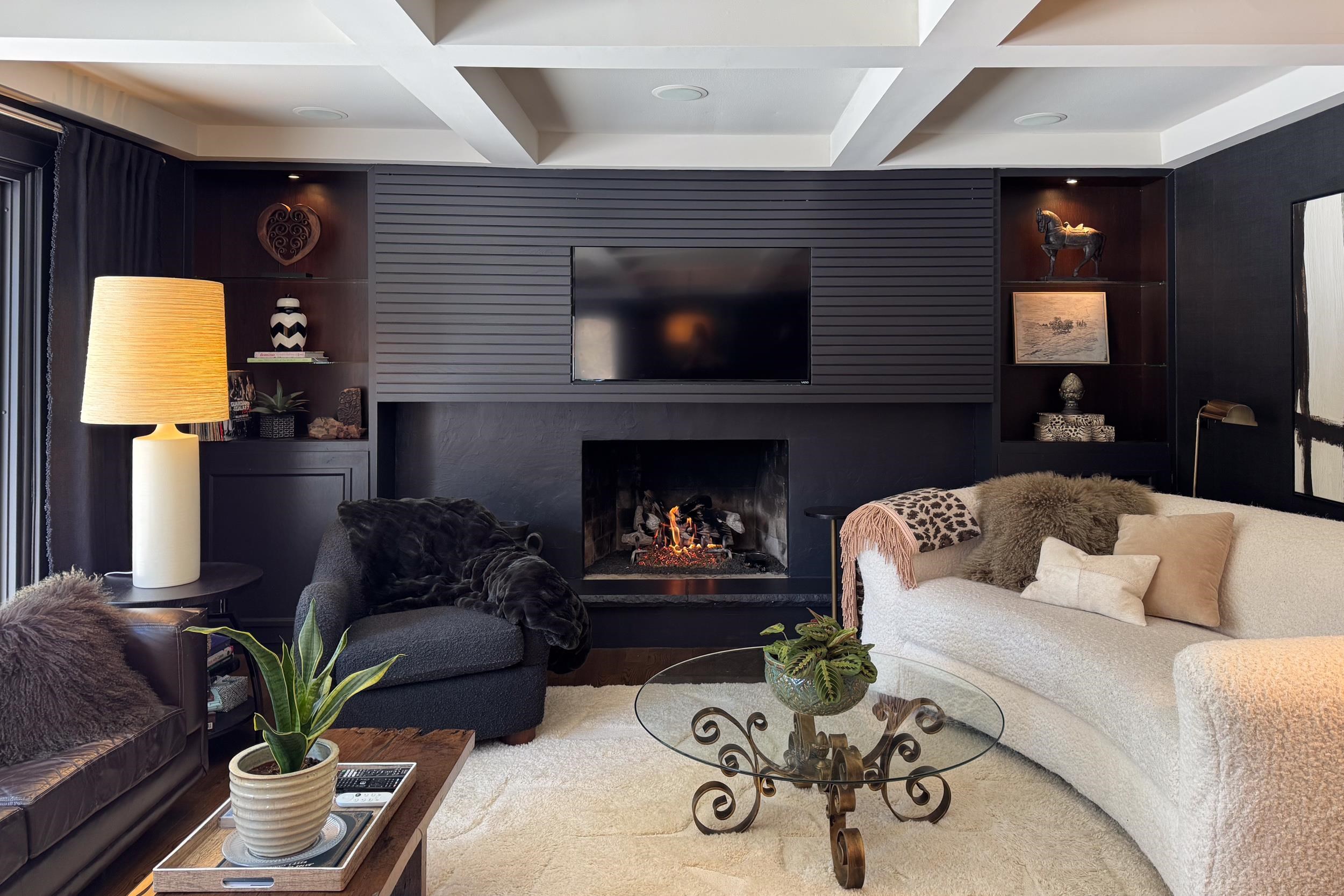 6811 West Gate Road Roscoe, IL 61073 - Photo 19 of 61 a living room with furniture and a fireplace