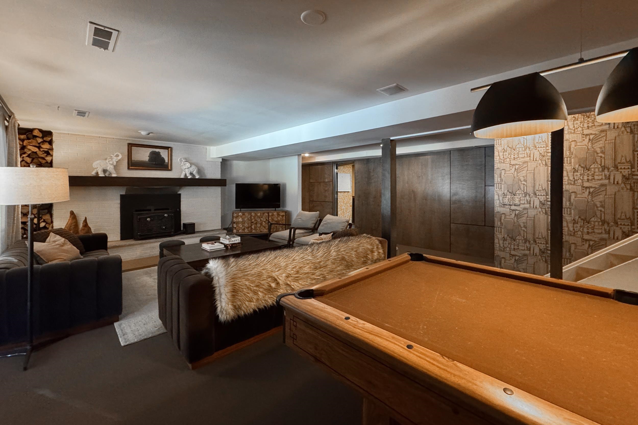 6811 West Gate Road Roscoe, IL 61073 - Photo 44 of 61 a view of living room with furniture and flat screen tv