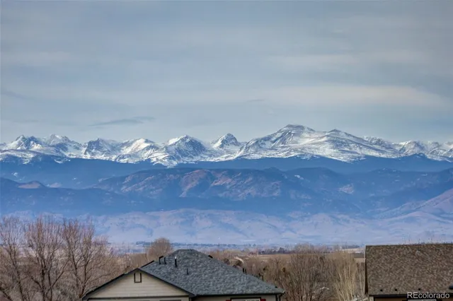 a view of a fireplace in a room