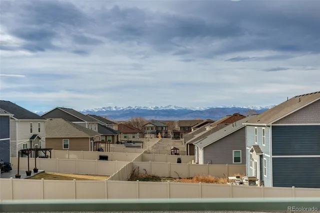 an aerial view of residential houses