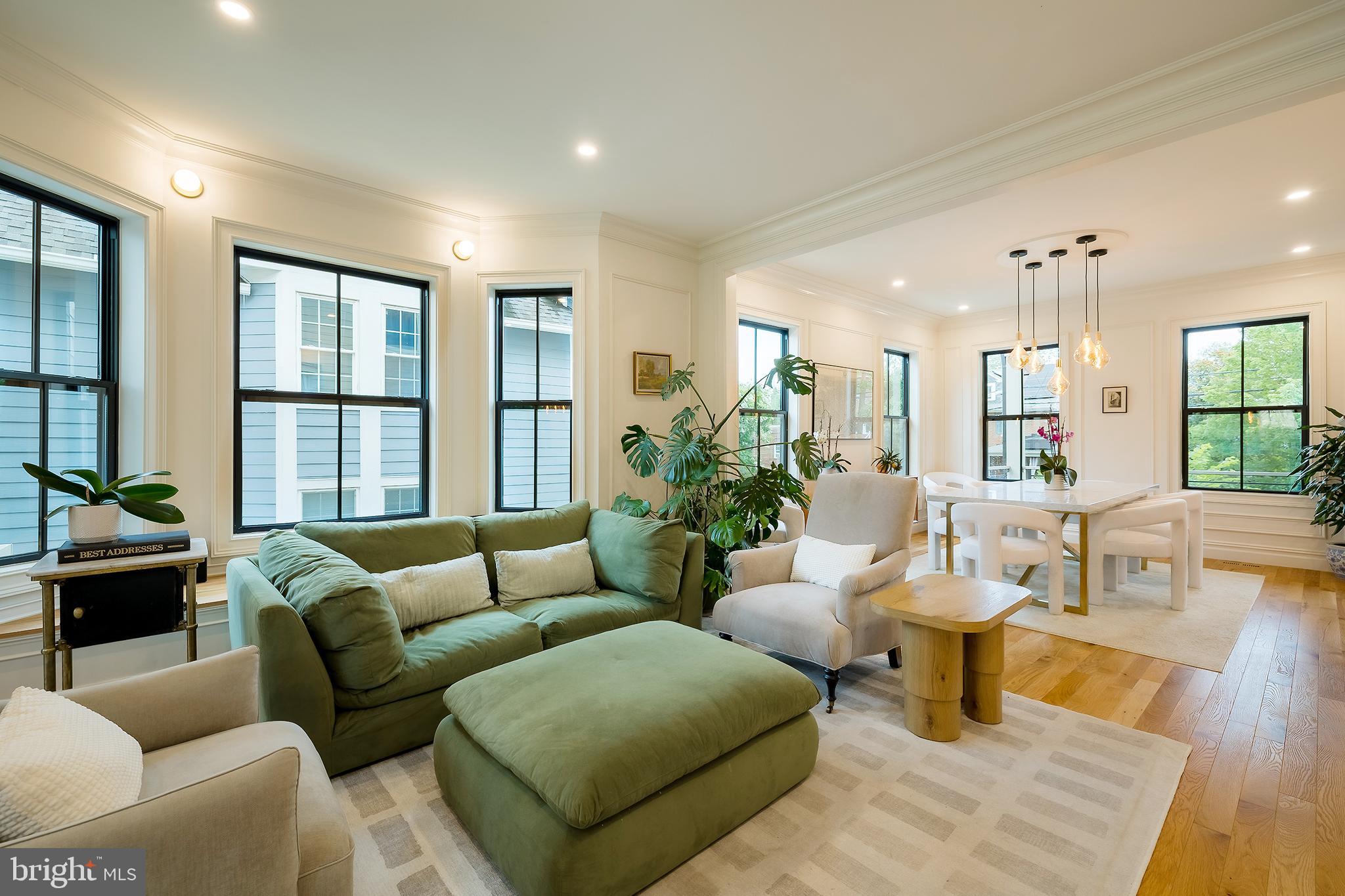 1207 Randolph Street Northeast Washington, DC 20017 - Photo 9 of 47 a living room with furniture and a large window