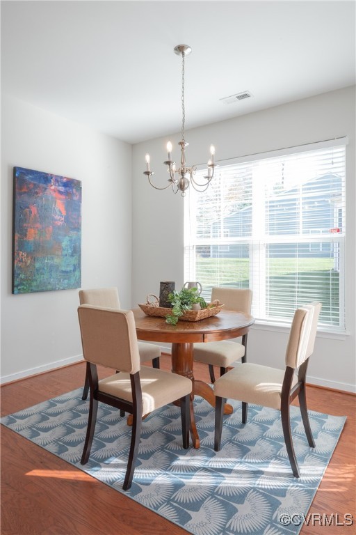8116 Old Glen Dale Court Mechanicsville, VA 23116 - Photo 19 of 50 Dining Rm with hardwood flooring