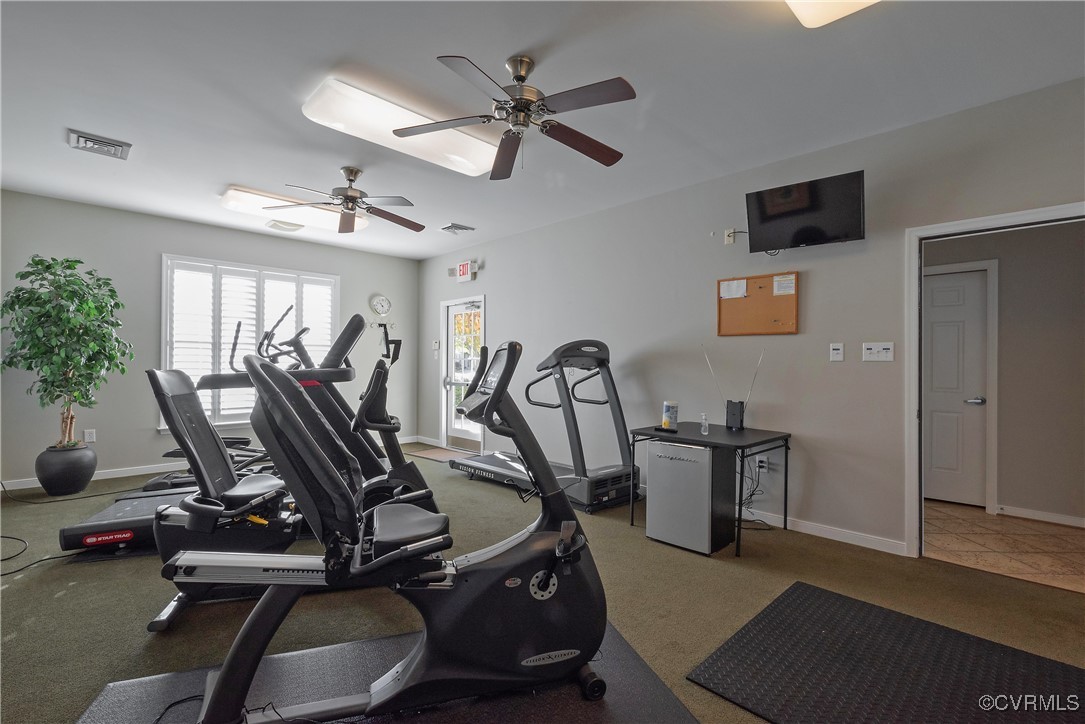 8116 Old Glen Dale Court Mechanicsville, VA 23116 - Photo 45 of 50 Clubhouse Exercise room