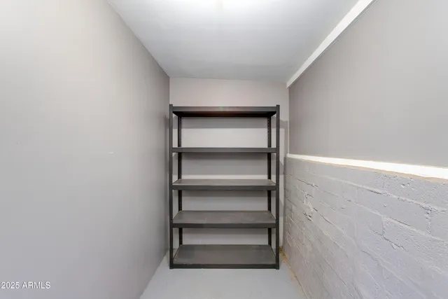 a view of a backyard with a garden