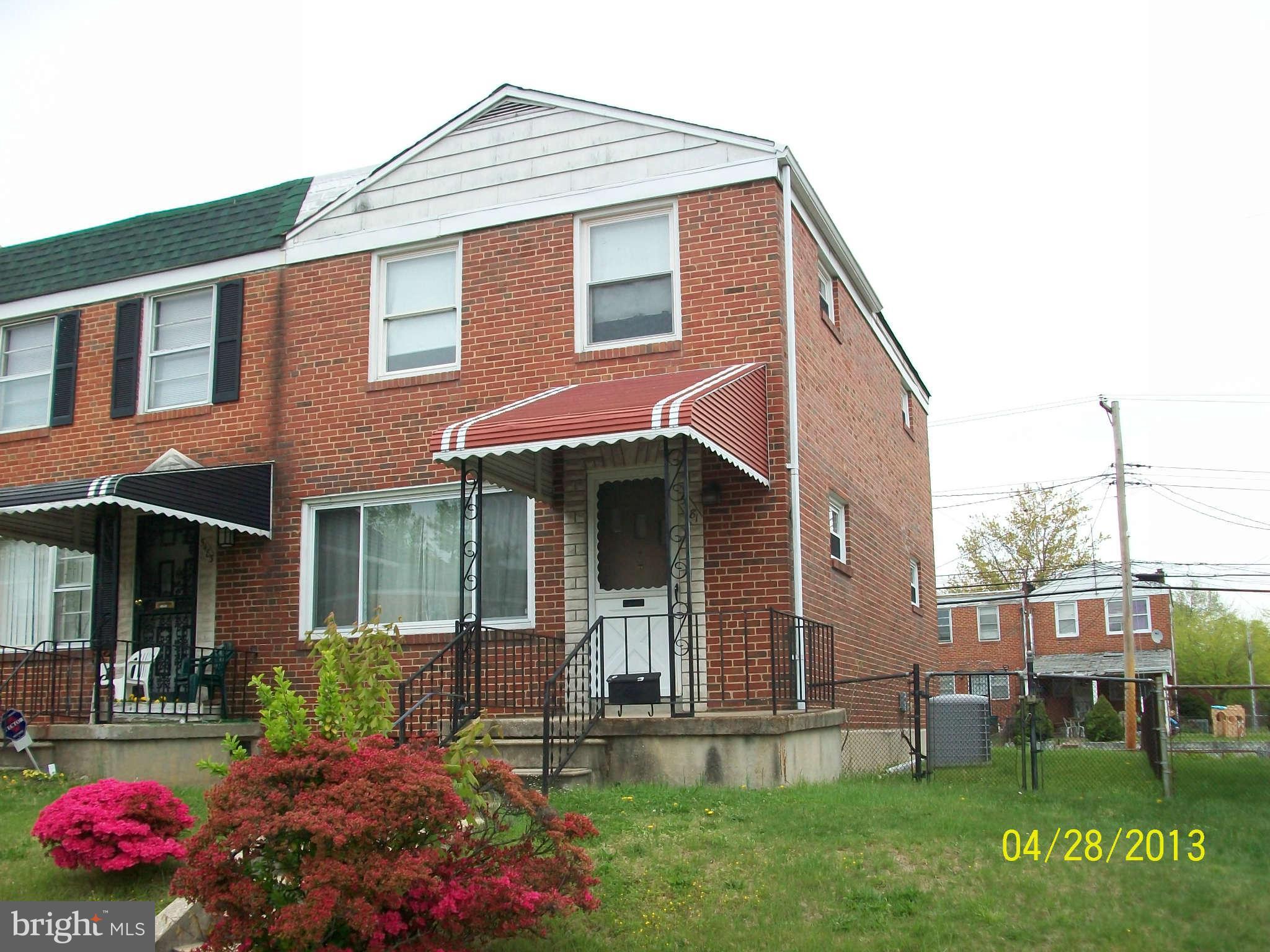 5481 Bucknell Road Baltimore, MD 21206 - Photo 1 of 9 Exterior Front